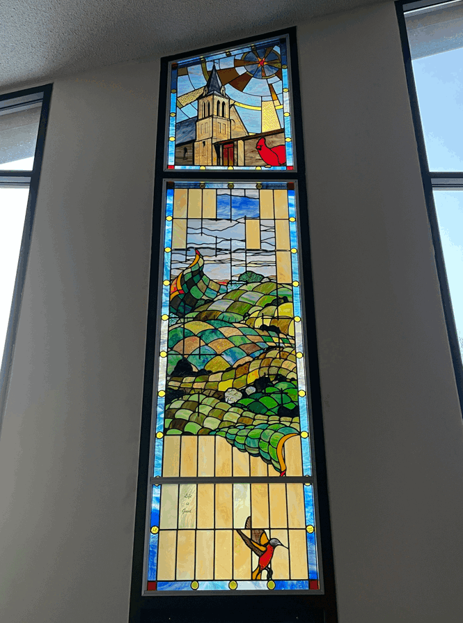 Life Is Good by Karl Unnasch at Bethlehem Lutheran Church, Lanesboro, MN