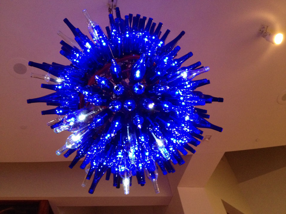 Blue Ball Glassicle